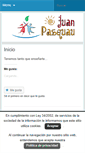 Mobile Screenshot of ceipjuanpasquau.com