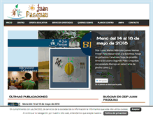 Tablet Screenshot of ceipjuanpasquau.com